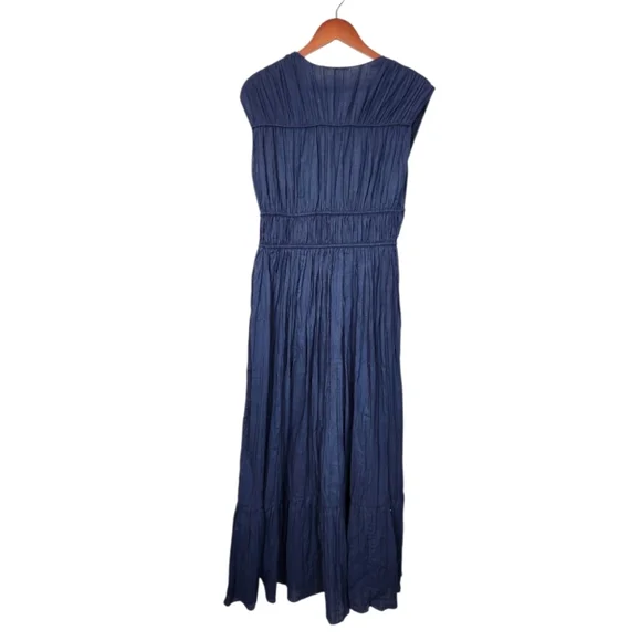 J. McLaughlin Navy Minna Maxi Dress Size Medium J. McLaughlin Navy Minna Maxi Dress Size Medium